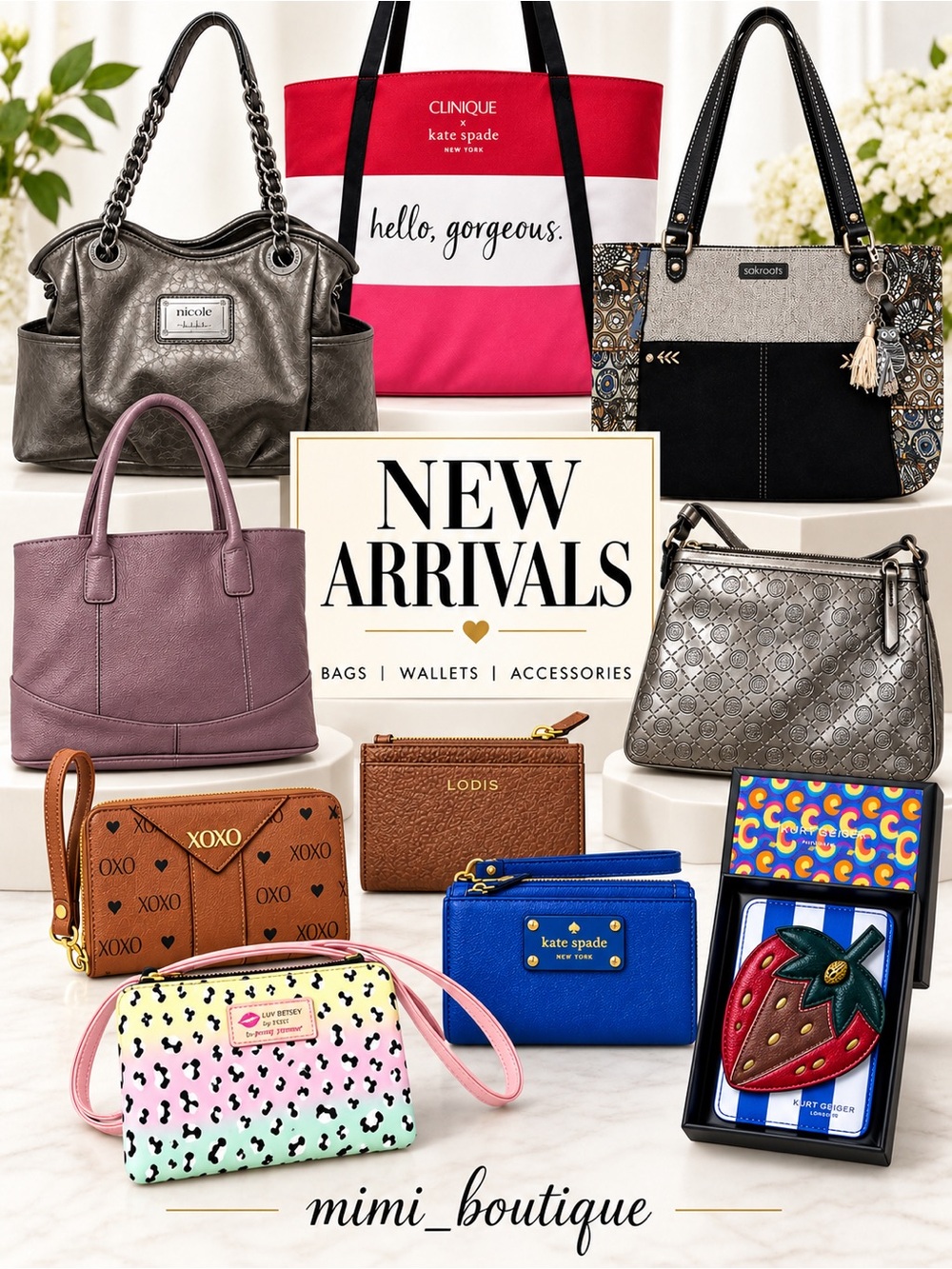 New Arrivals Bags Wallets & Accessories | Shop mimi_boutique